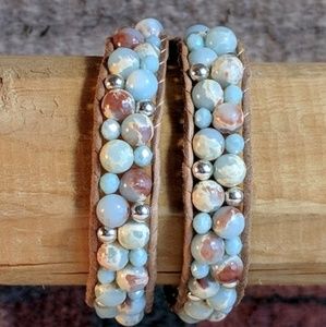 Colorado Blue Sky Double Wrap Bracelet!